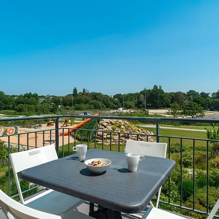 Les Thermes 521 - Appt Proche Plage Avec Piscine Partagee Concarneau Exterior photo